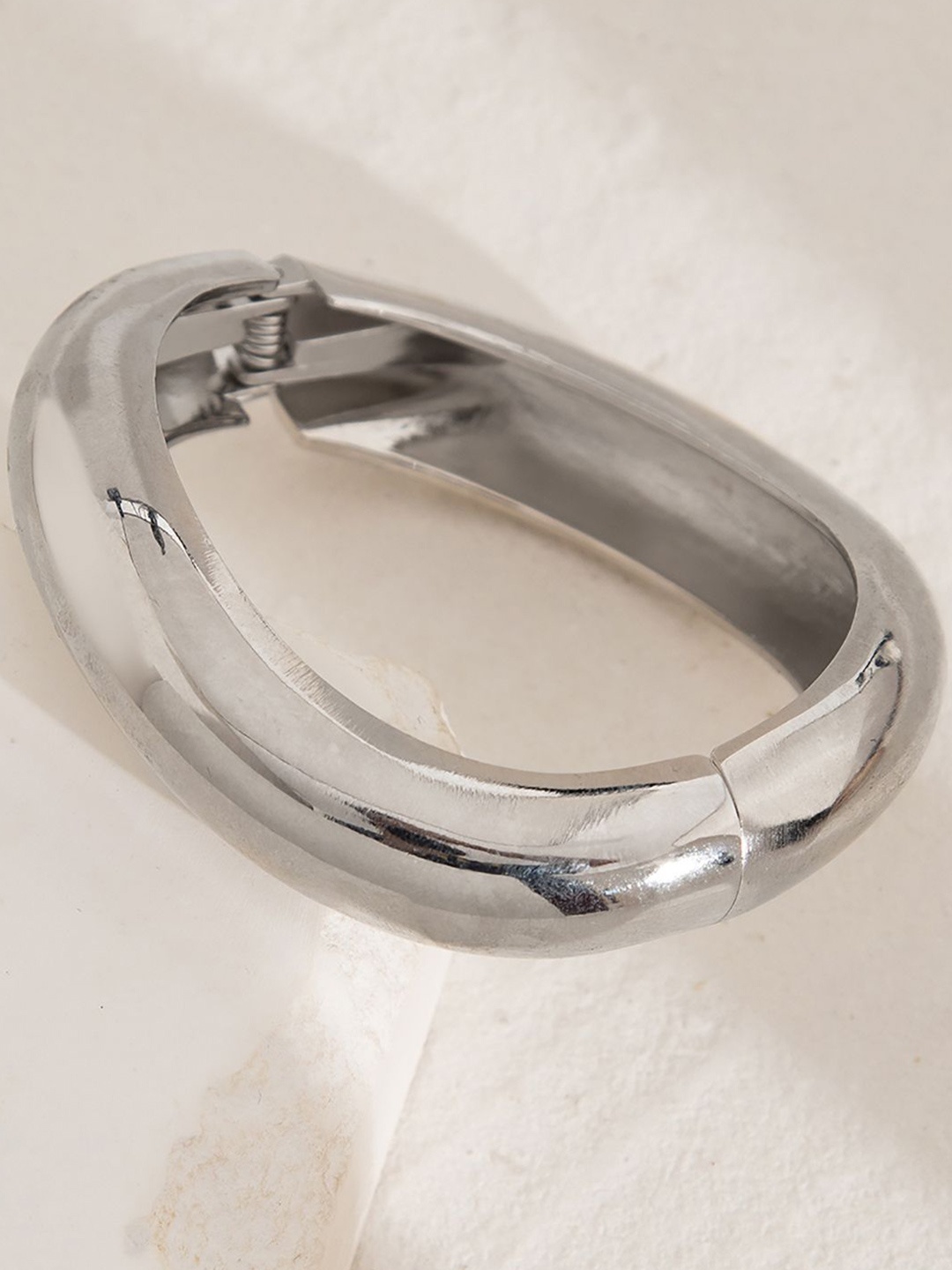 

StyleCast x Revolte Silver-Plated Bangle-Style Bracelet