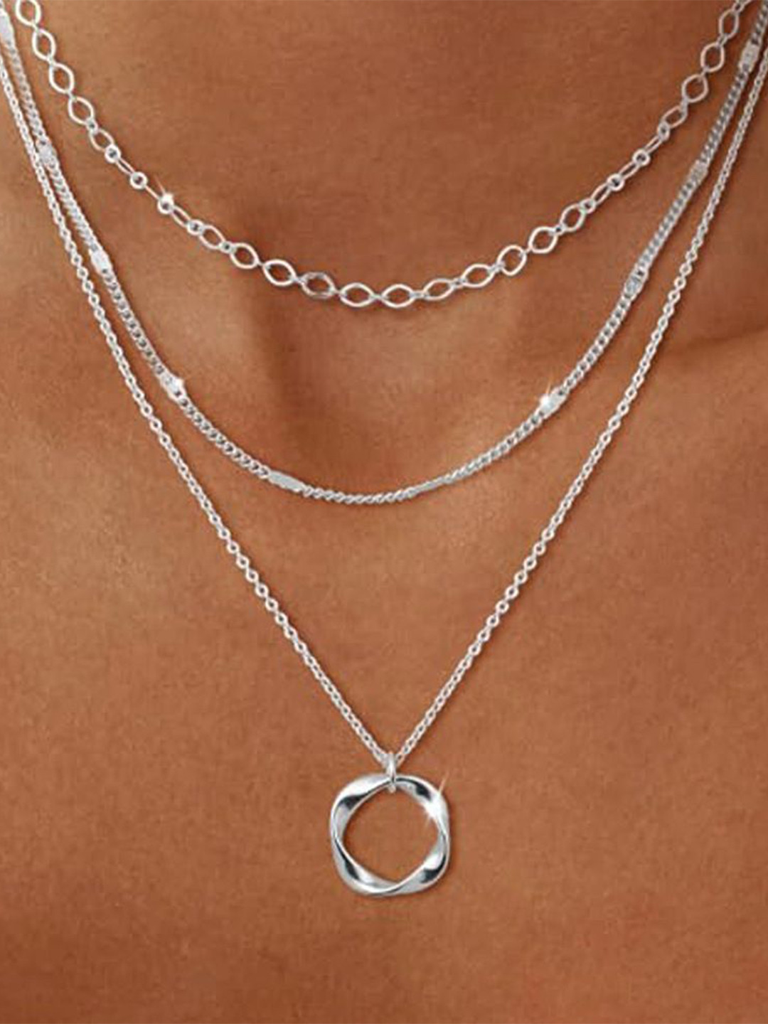 

StyleCast x Revolte Silver-Plated Layered Necklace