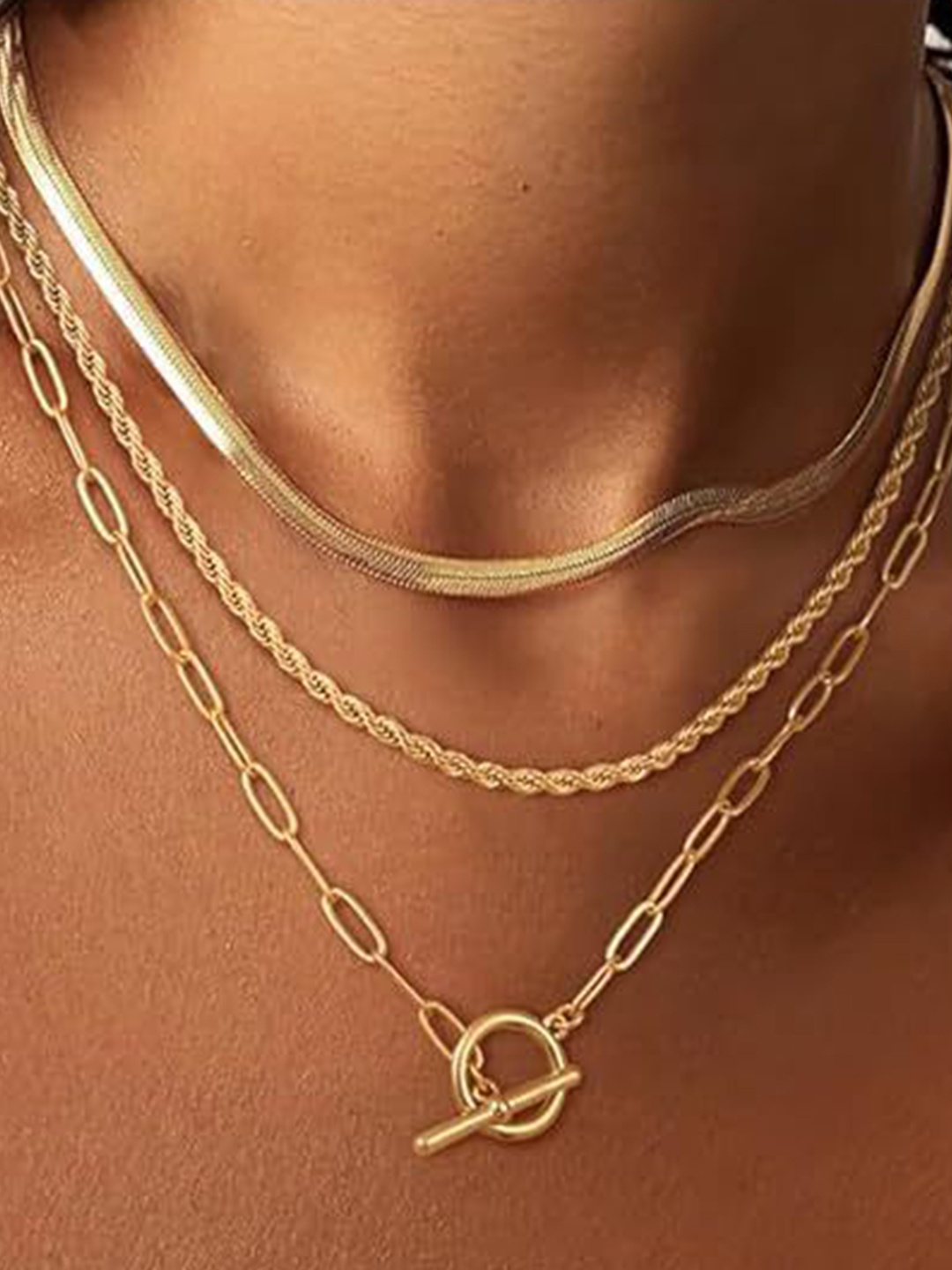 

StyleCast x Revolte Gold-Plated Layered Chain