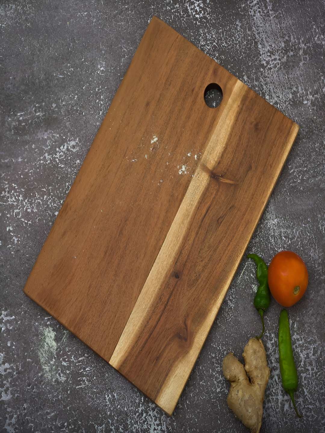 

oggn Brown Wood Chopping Board