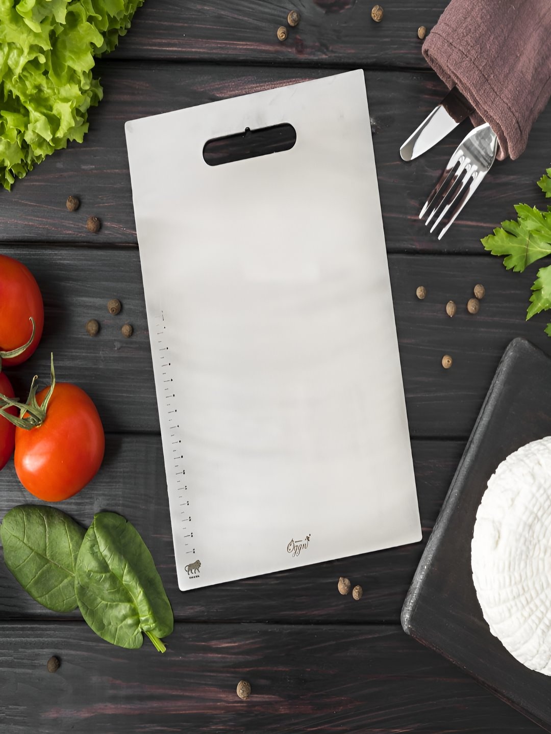 

oggn White 2024 Wood Chopping Board