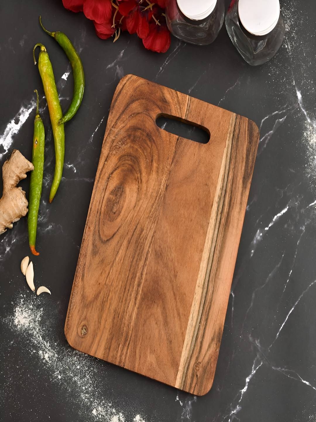 

oggn Brown Wood Chopping Board