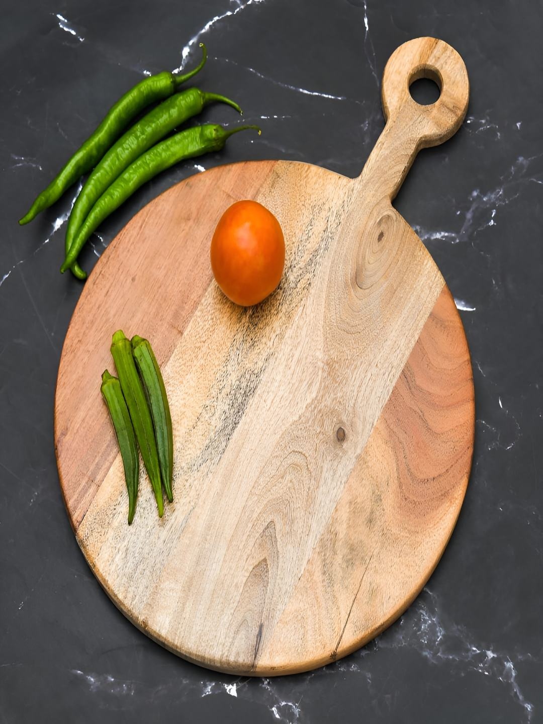 

oggn Brown Wood Chopping Board