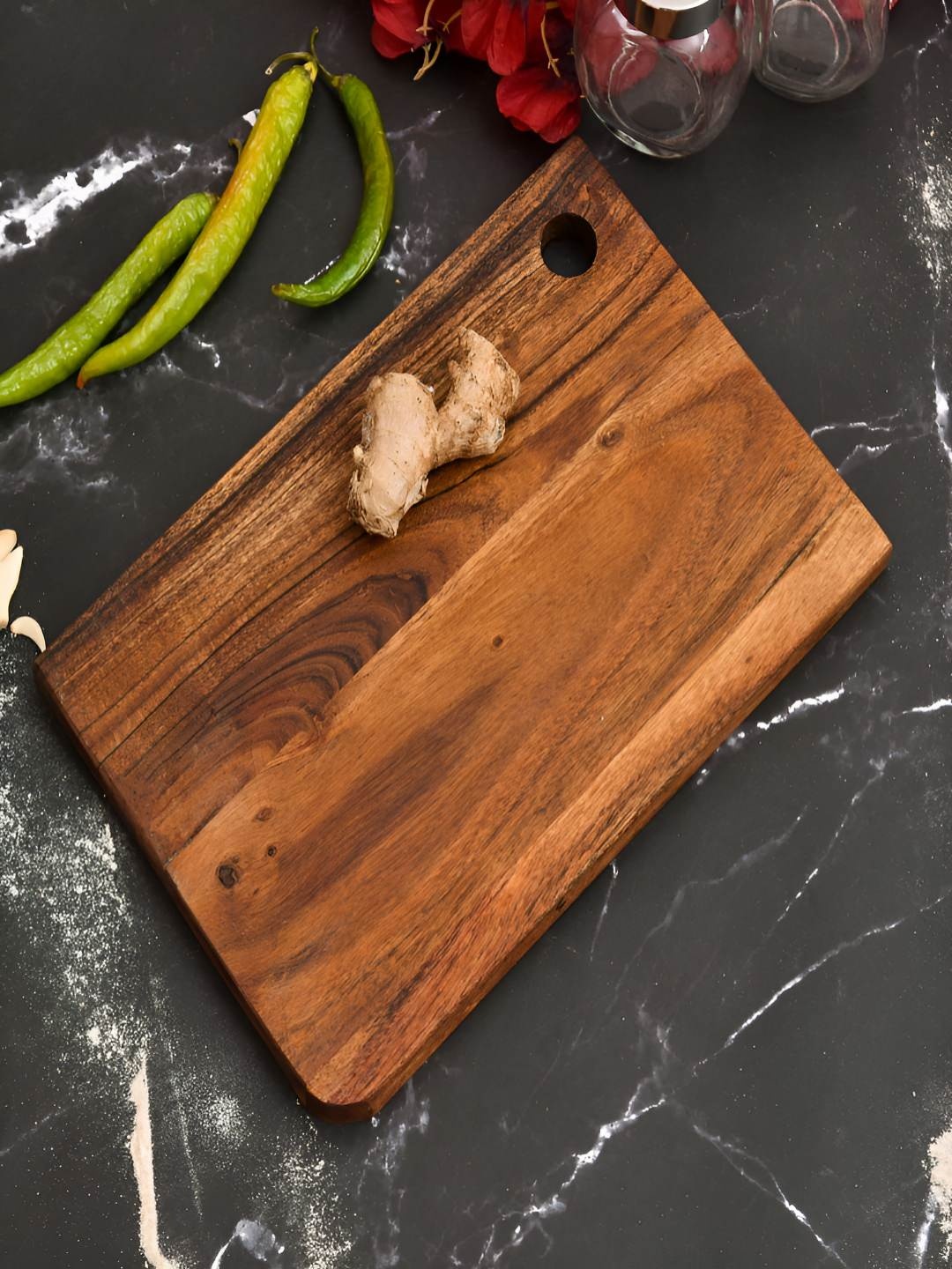 

oggn Brown Wood Chopping Board