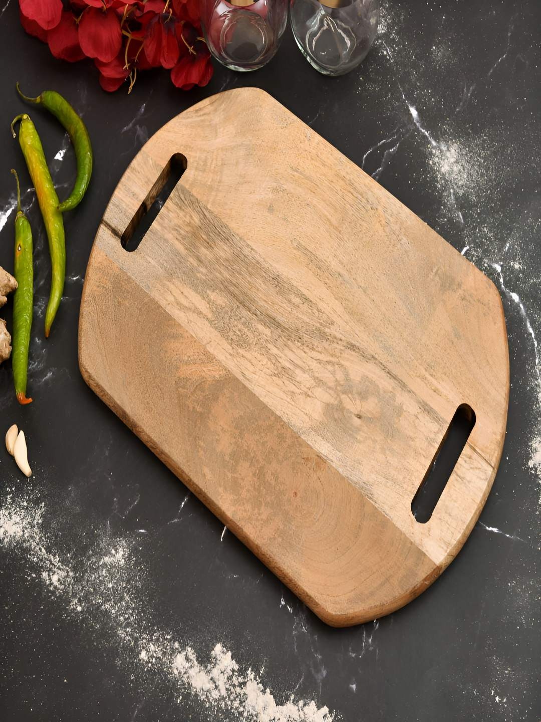 

oggn Brown Wood Chopping Board