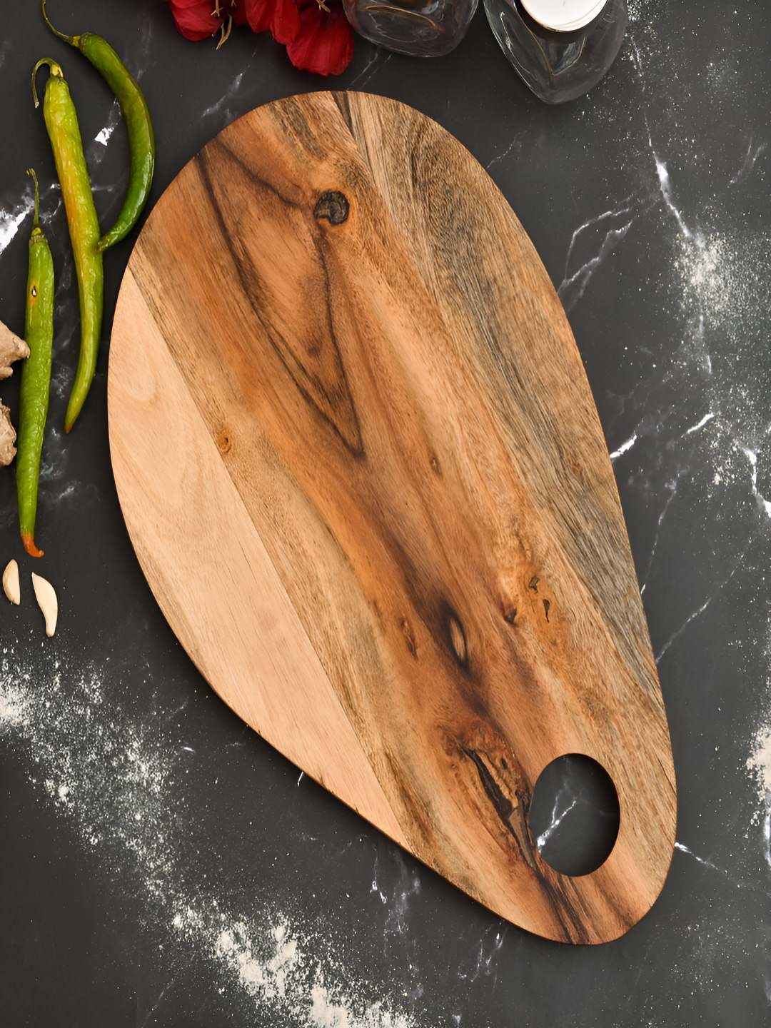 

oggn Brown Wood Chopping Board