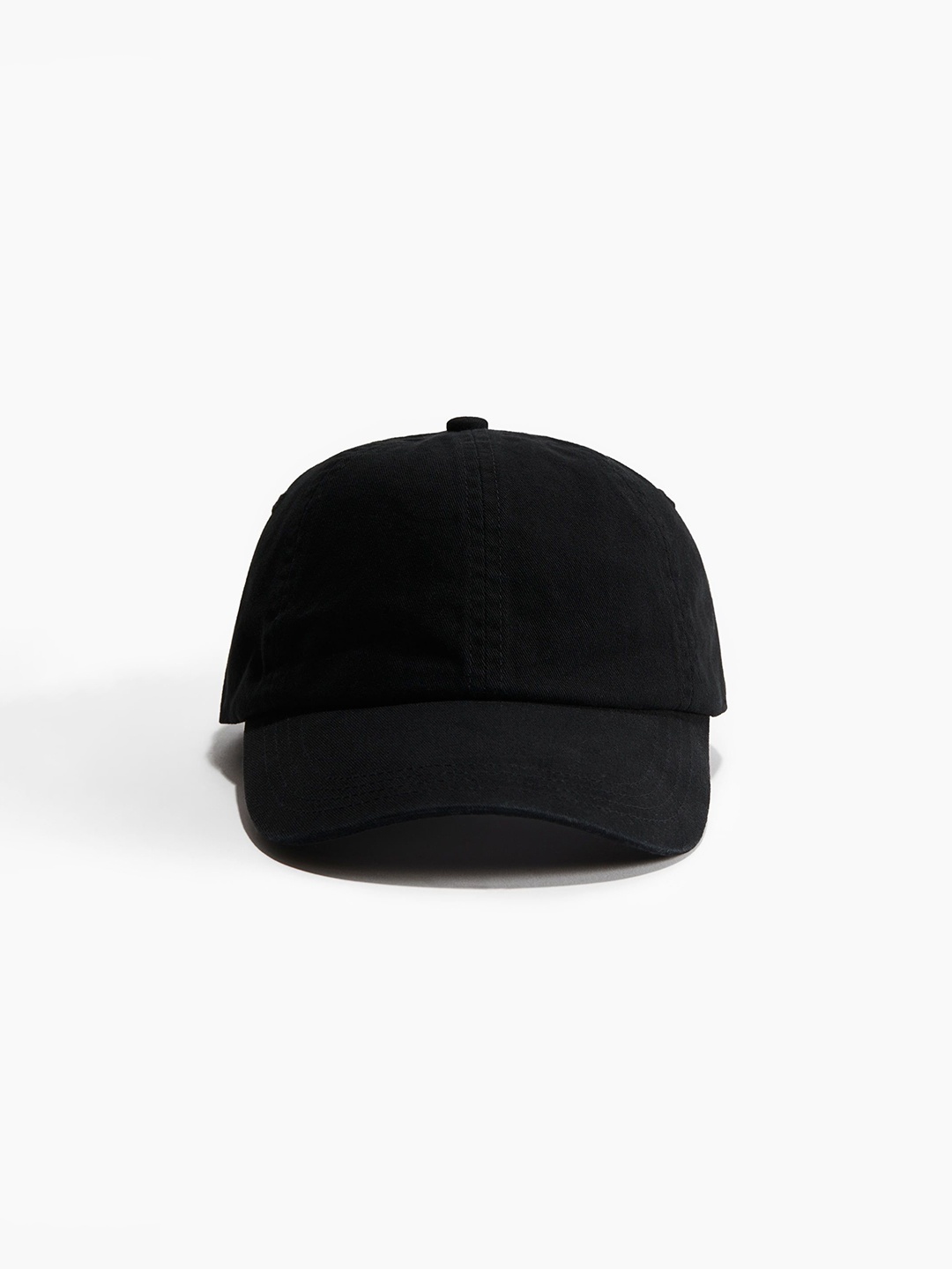 

H&M Cotton Twill Cap, Black