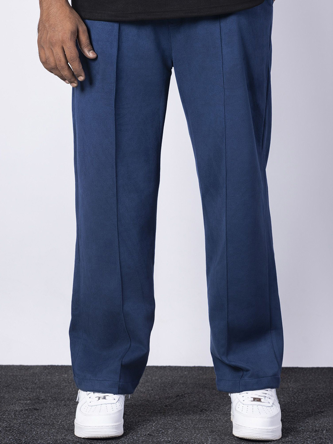 

Hop Head Midnight Blue Classic Suede Pants