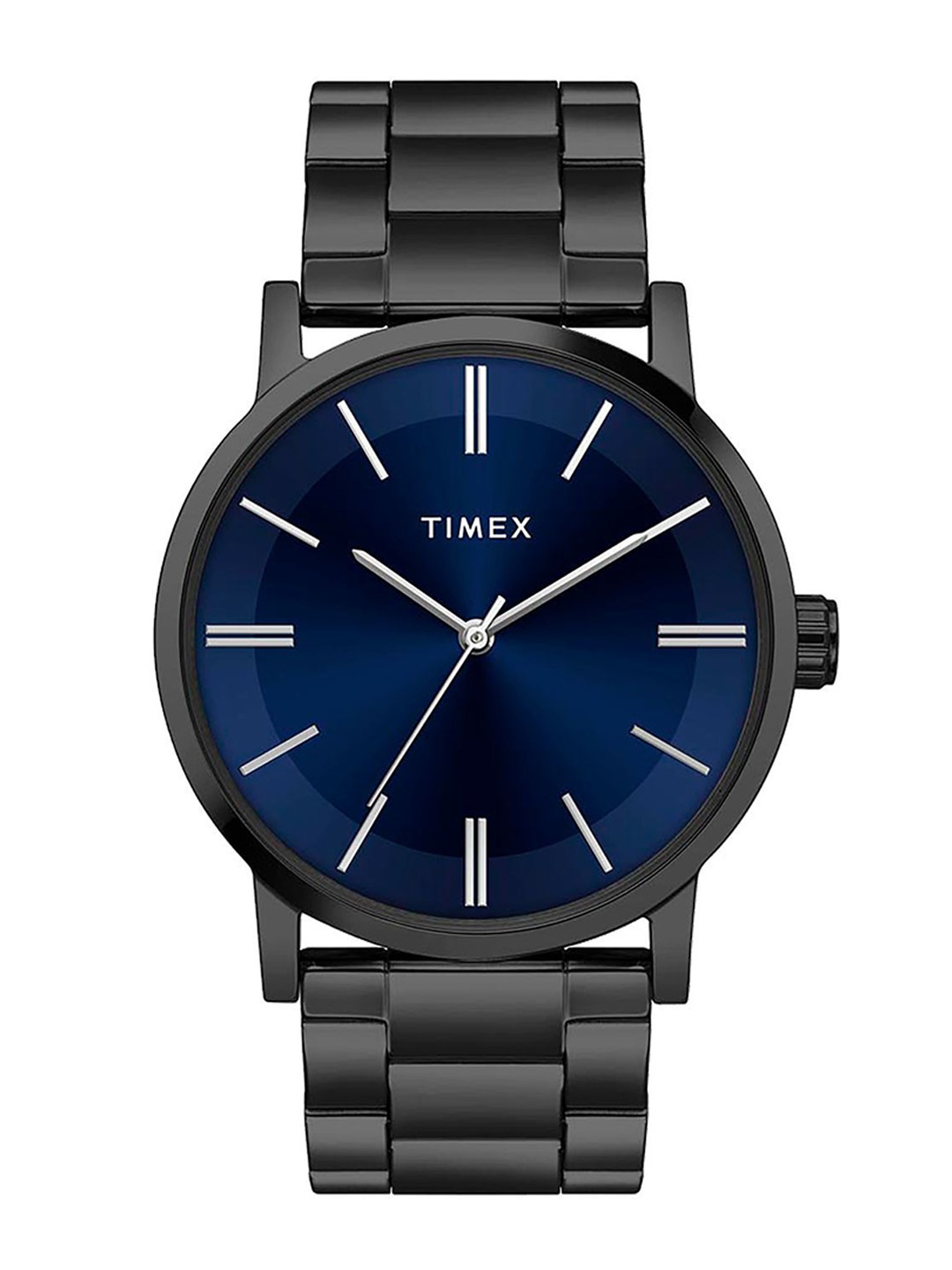 

Timex Men Brass Dial & Stainless Steel Bracelet Style Straps Analogue Watch TWHG35SMU08, Blue