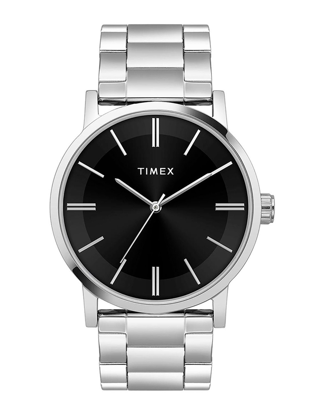 

Timex Men Brass Dial & Bracelet Style Straps Reset Time Analogue Watch TWHG35SMU07, Black