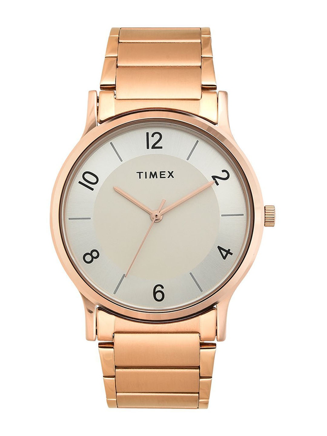 

Timex Men Dial & Stainless Steel Bracelet Style Straps Analogue Watch TWNTG09SMU07, Silver