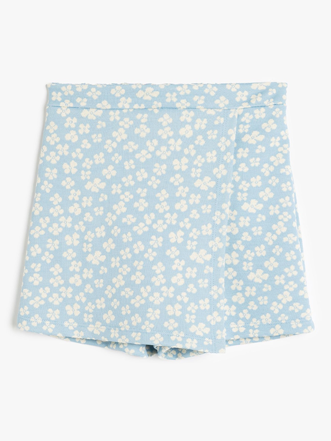 

Koton Girls Floral Printed Shorts, Blue