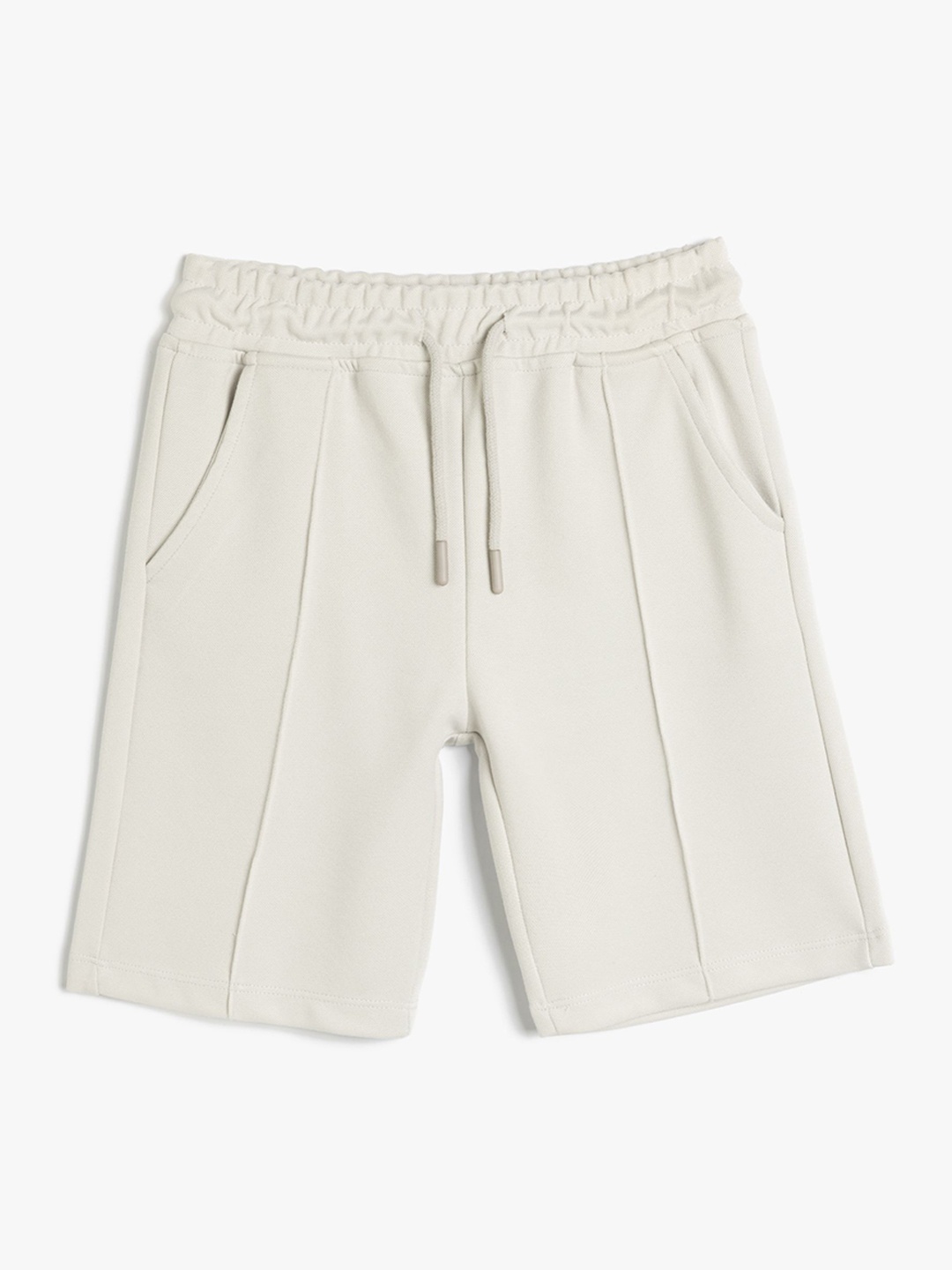 

Koton Boys Regular Fit Mid-Rise Shorts, White