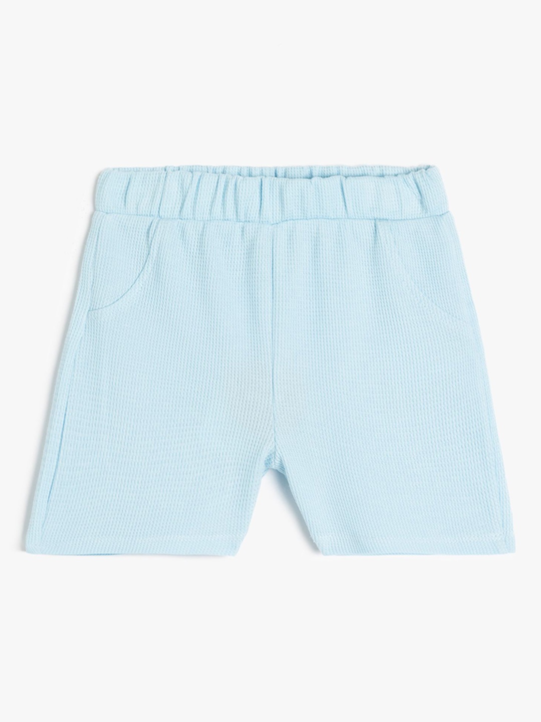 

Koton Boys Regular Fit Mid-Rise Cotton Shorts, Blue