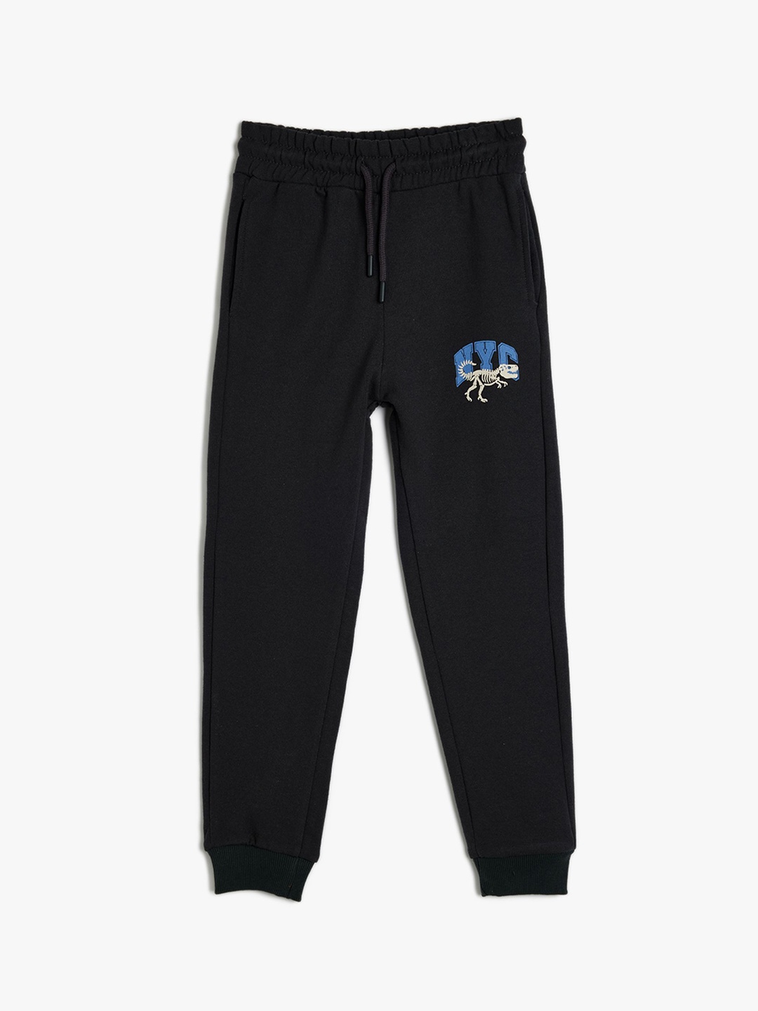 

Koton Boys Mid Rise Joggers, Black