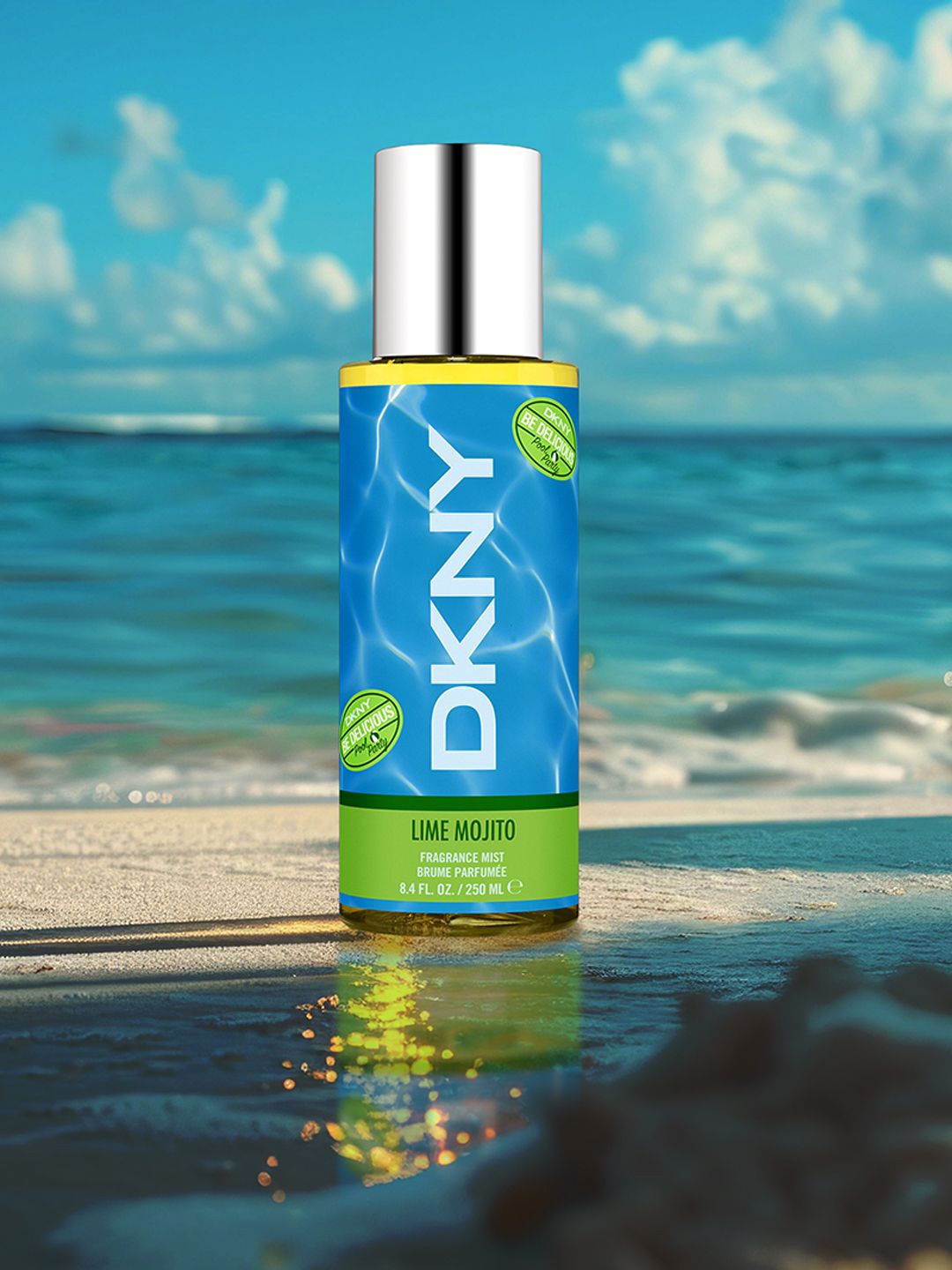 

DKNY Be Delicious Pool Party Lime Mojito Long Lasting Fragrance Mist - 250 ml, Transparent