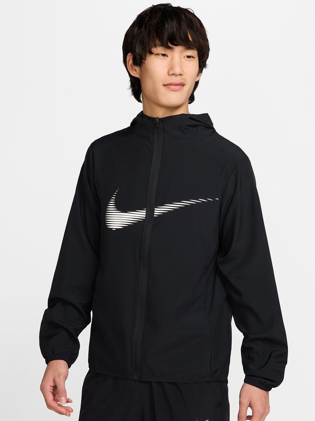 

Nike Form Men Dri-FIT Hooded Jacket, Black