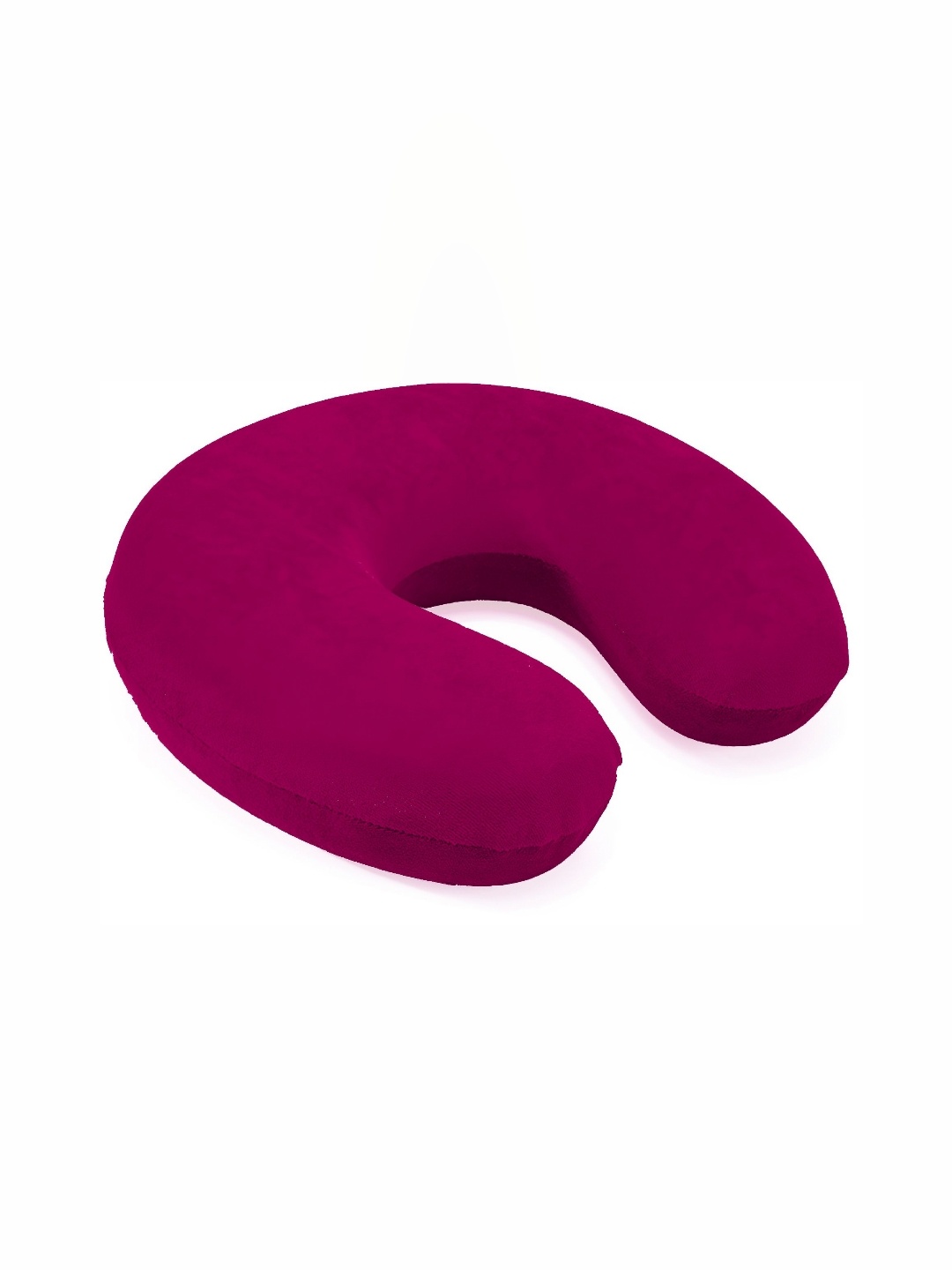 

Mom's Moon Maroon Fibre Filled Lightweight Travel Pillow