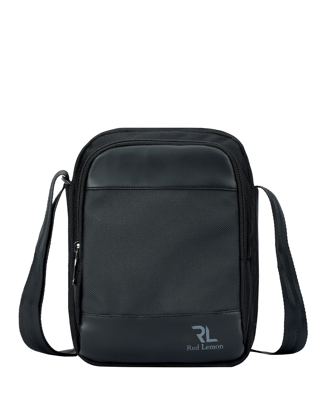 

Red Lemon Unisex Travels and Business Sling Bag, Black