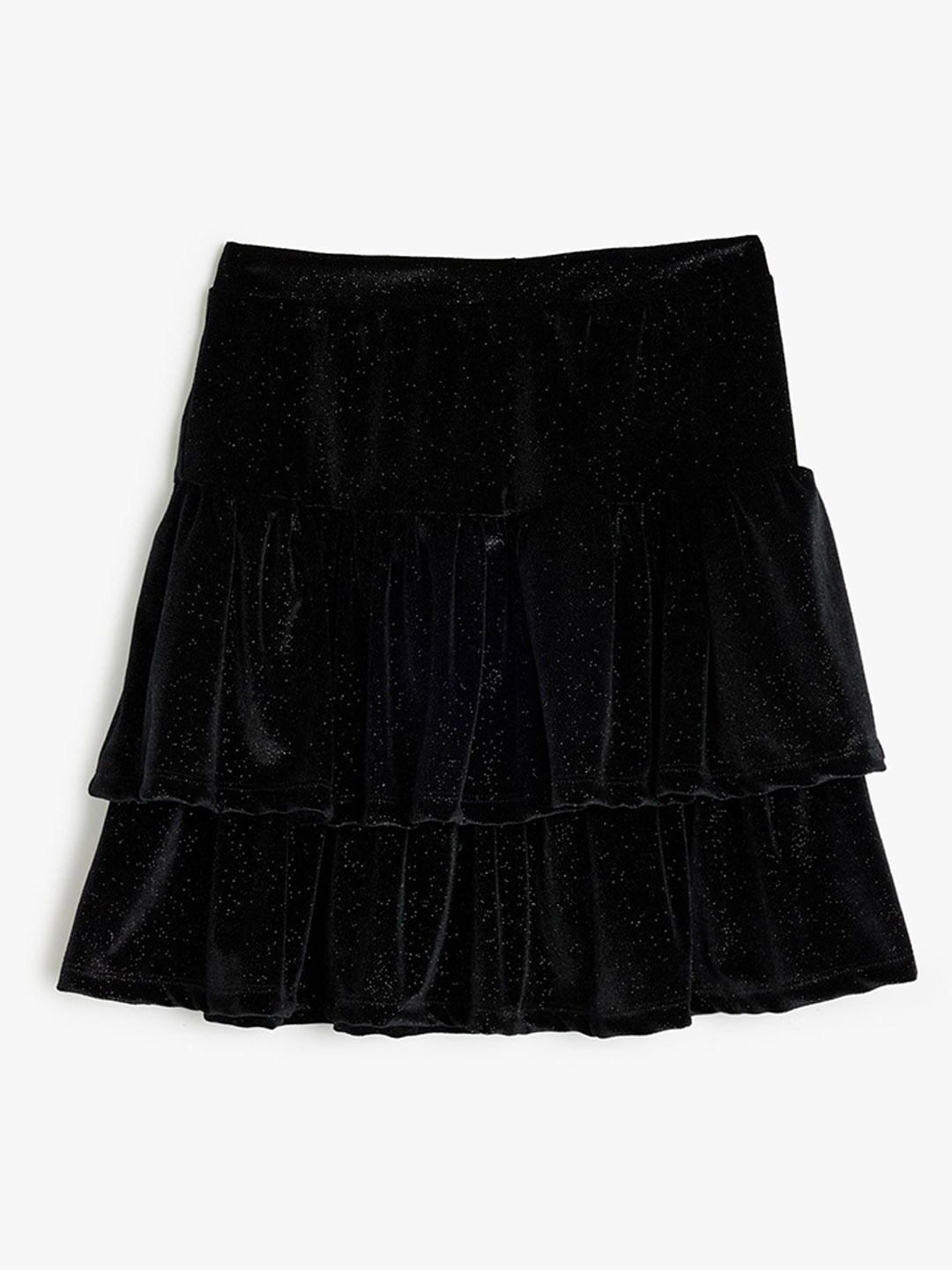 

Koton Girls Flared Mini Skirts, Black