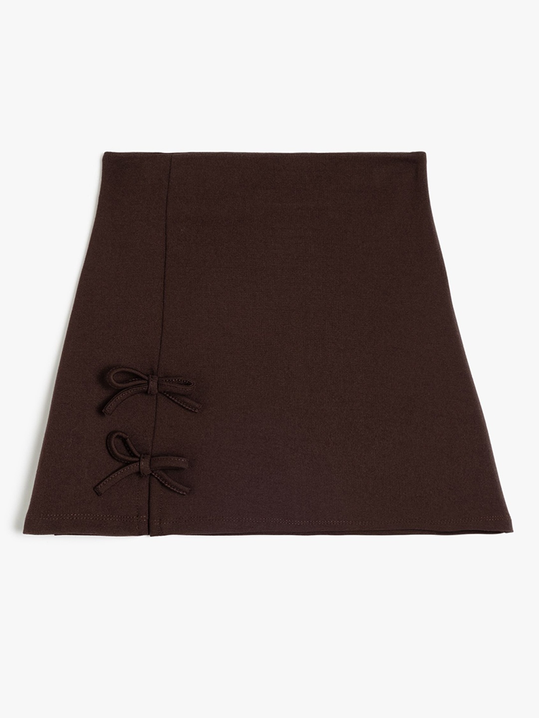 

Koton Girls A-Line Above Knee Skirt, Brown