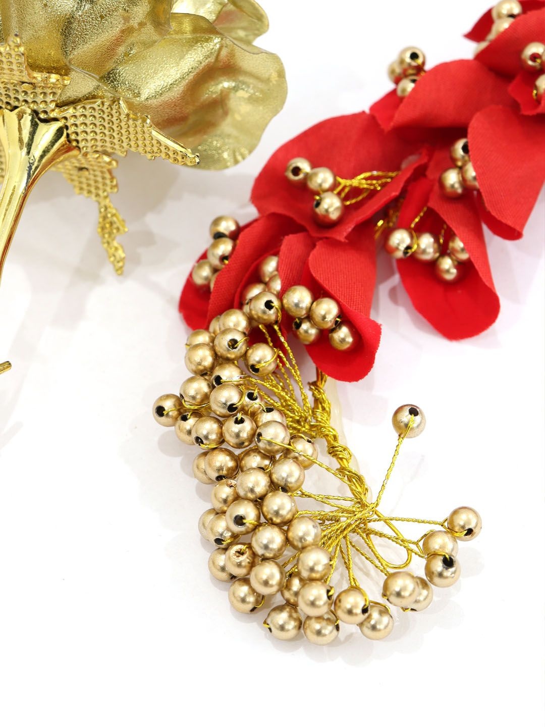 

KRENOZ Women Embellished Tiara, Gold