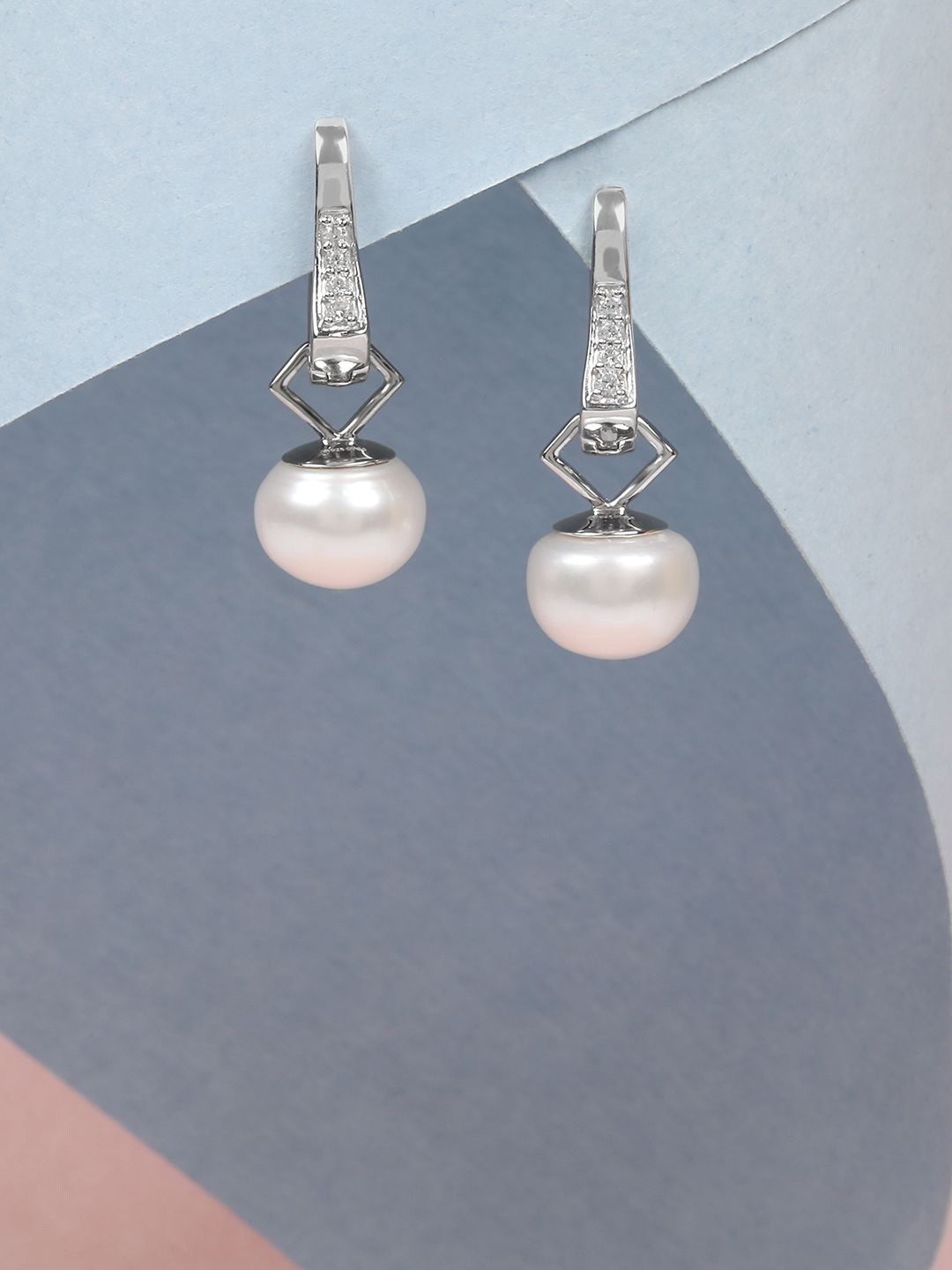 

Mia by Tanishq Circular Hoop Earrings, Silver