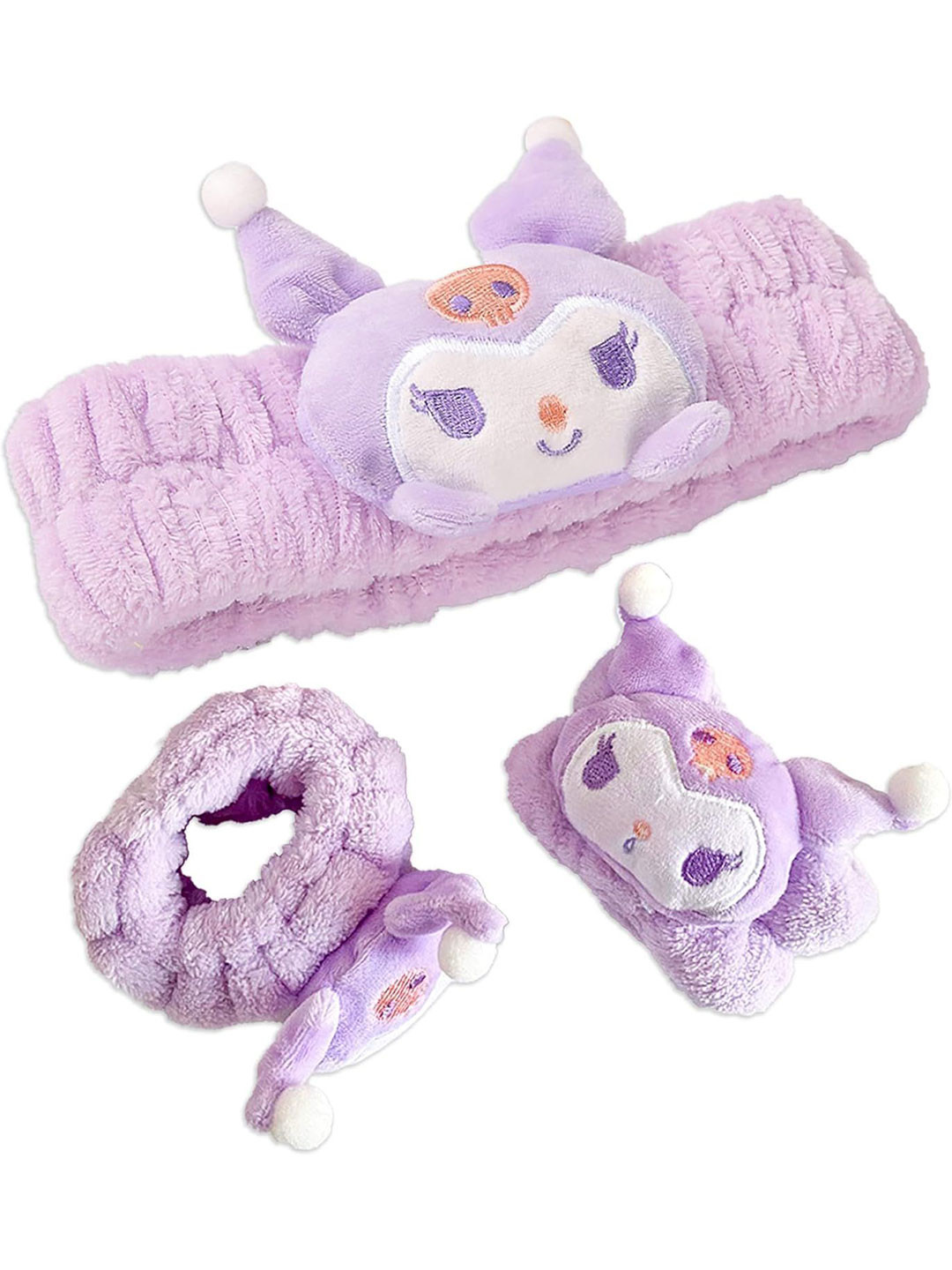 

BAESD Women Set of 3 Hairband, Purple