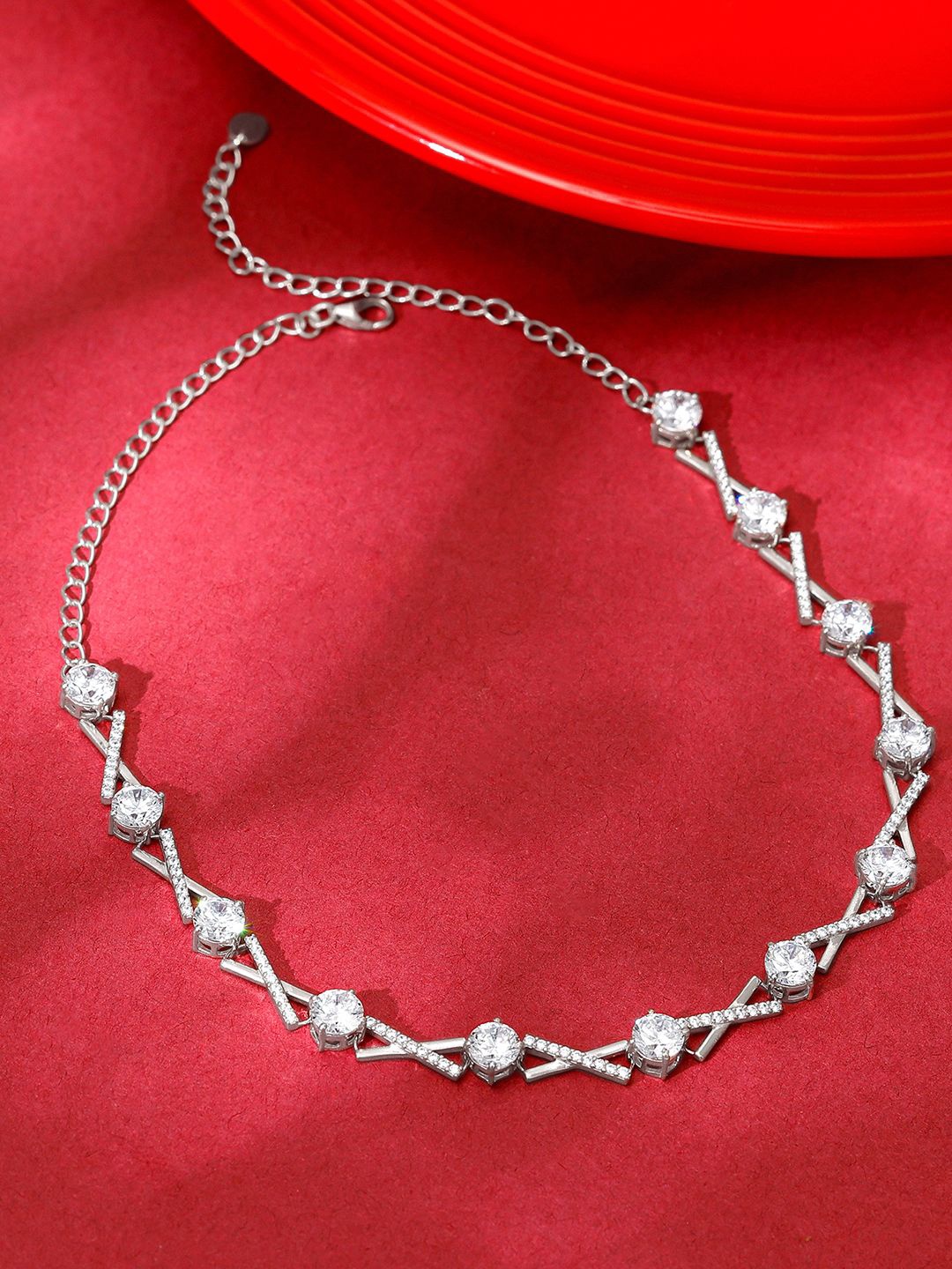 

GIVA 925 Sterling Silver Rhodium-Plated Contemporary Pendants with Chains