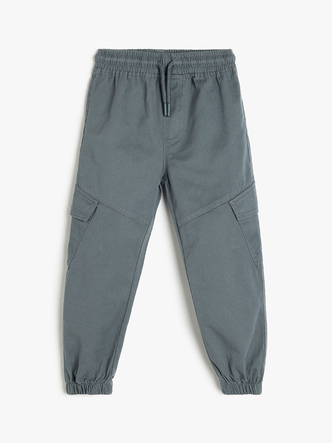 

Koton Boys High-Rise Cotton Joggers Trousers, Blue