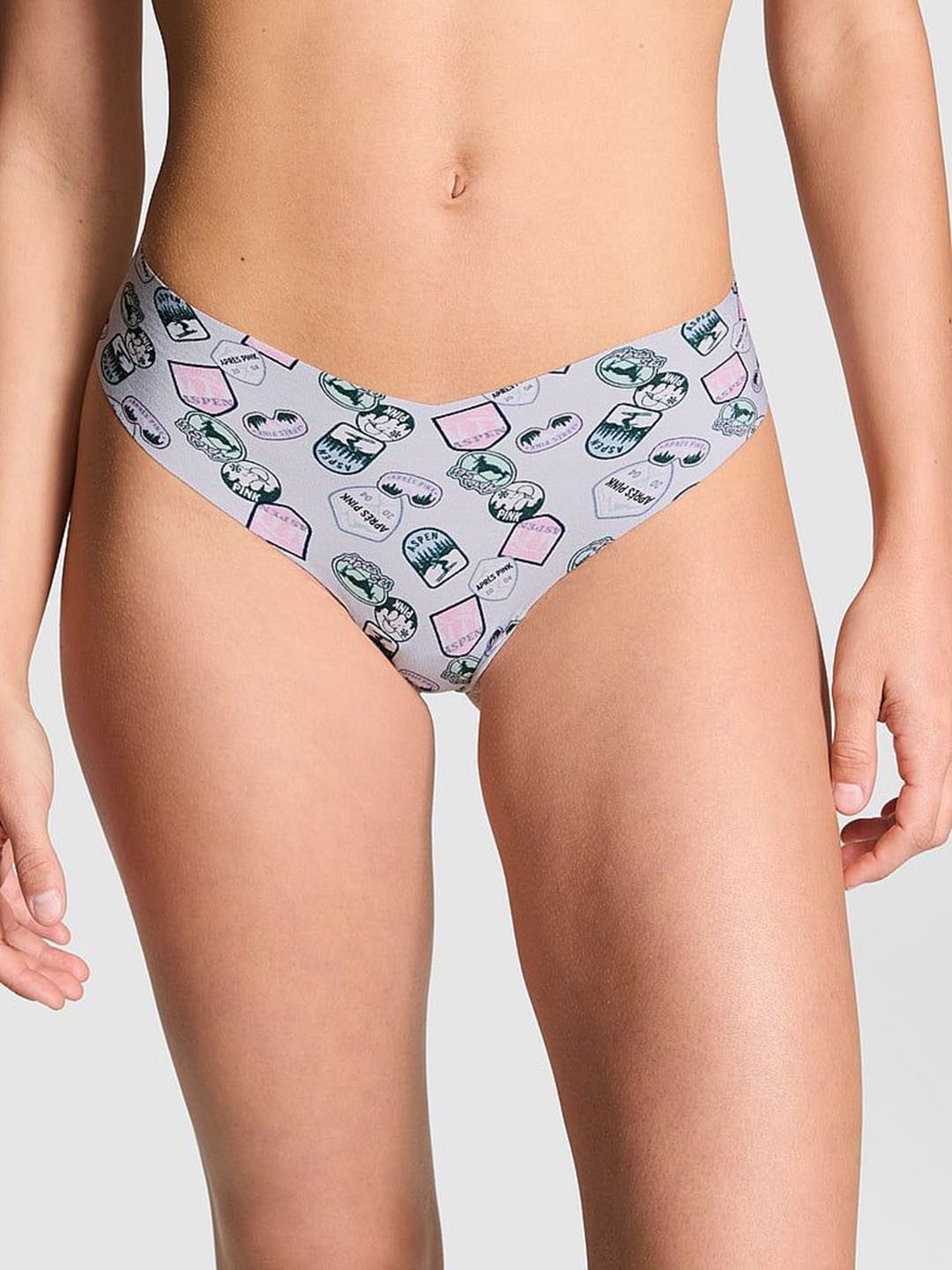 

Victoria's Secret Women No-Show Printed Bikini Brief, Green