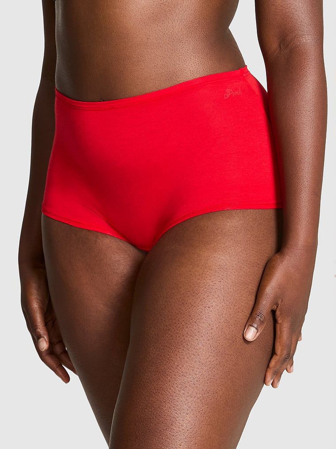

Victoria's Secret Women Low-Rise Boyshort Brief 1124584492Q4, Red
