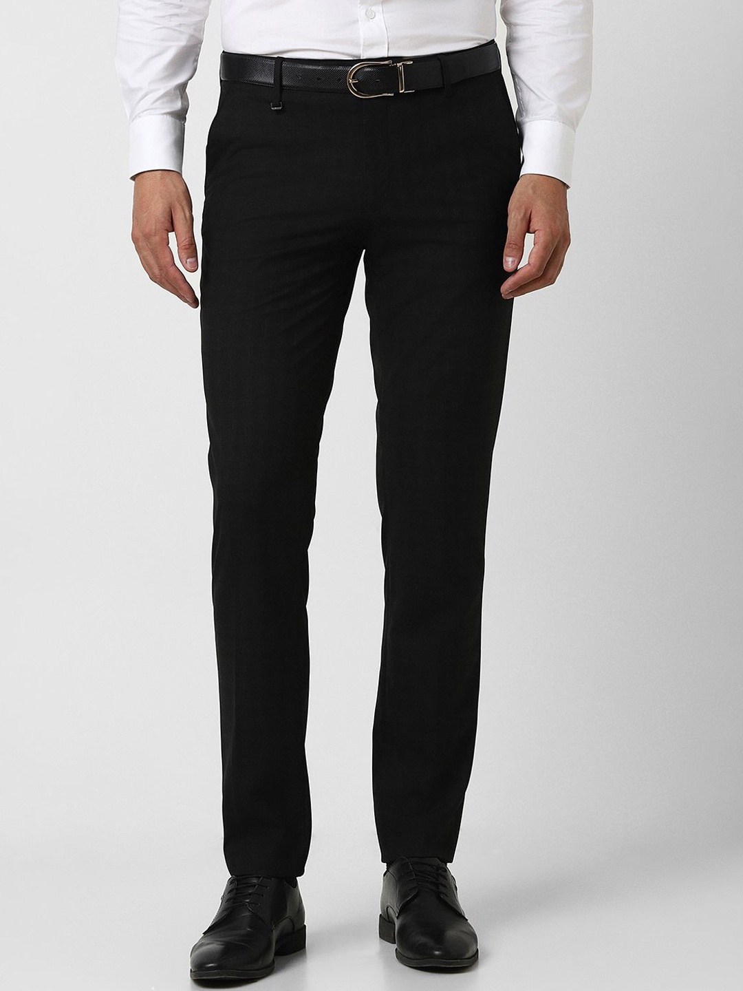 

Van Heusen Men Slim Fit Trousers, Black