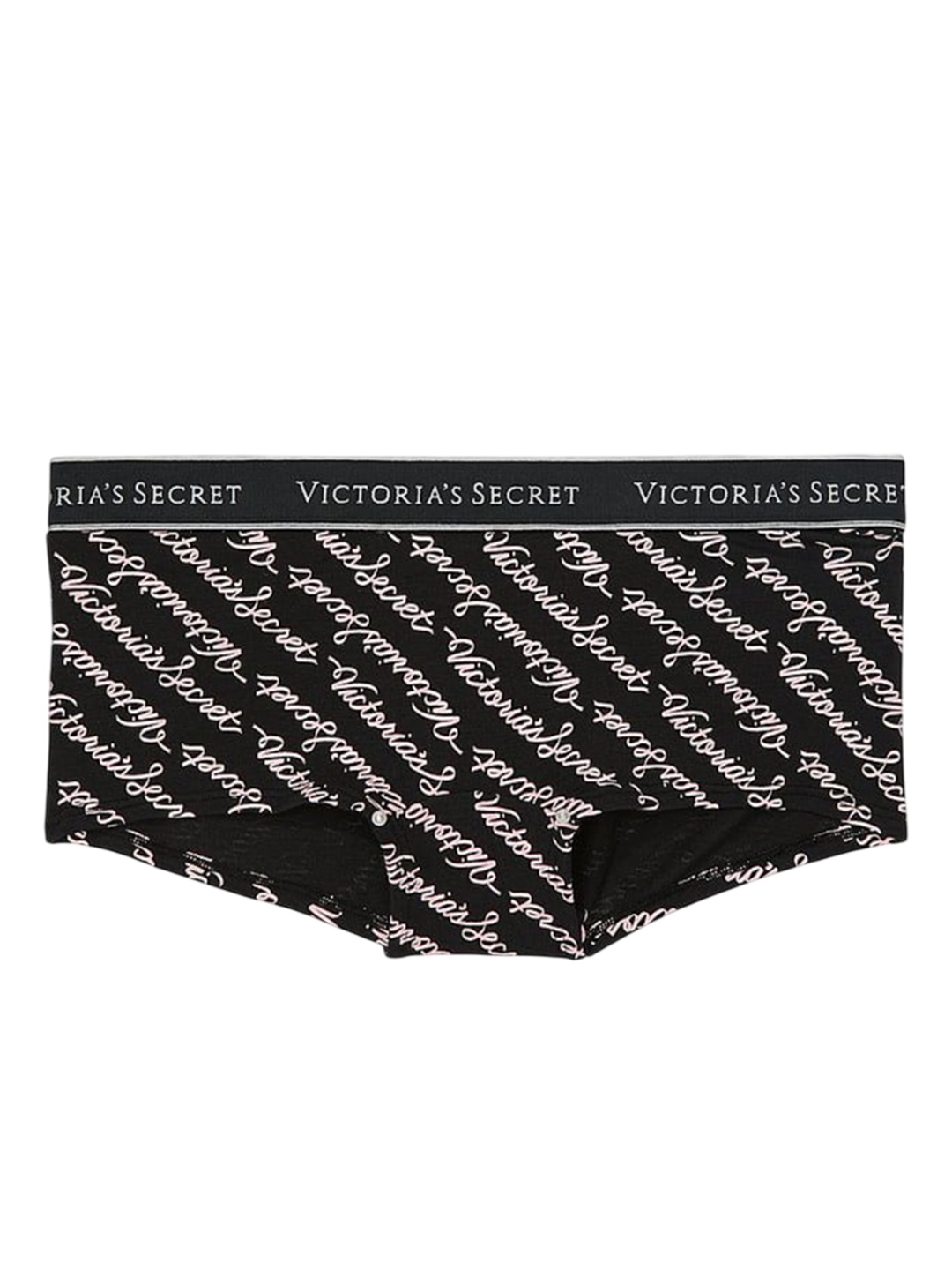 

Victoria's Secret Printed Boy Shortie Briefs - 112463476FTY, Black
