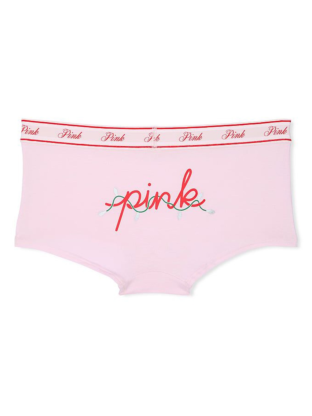 

Victoria's Secret Women PINK Logo Printed Boyshort Brief