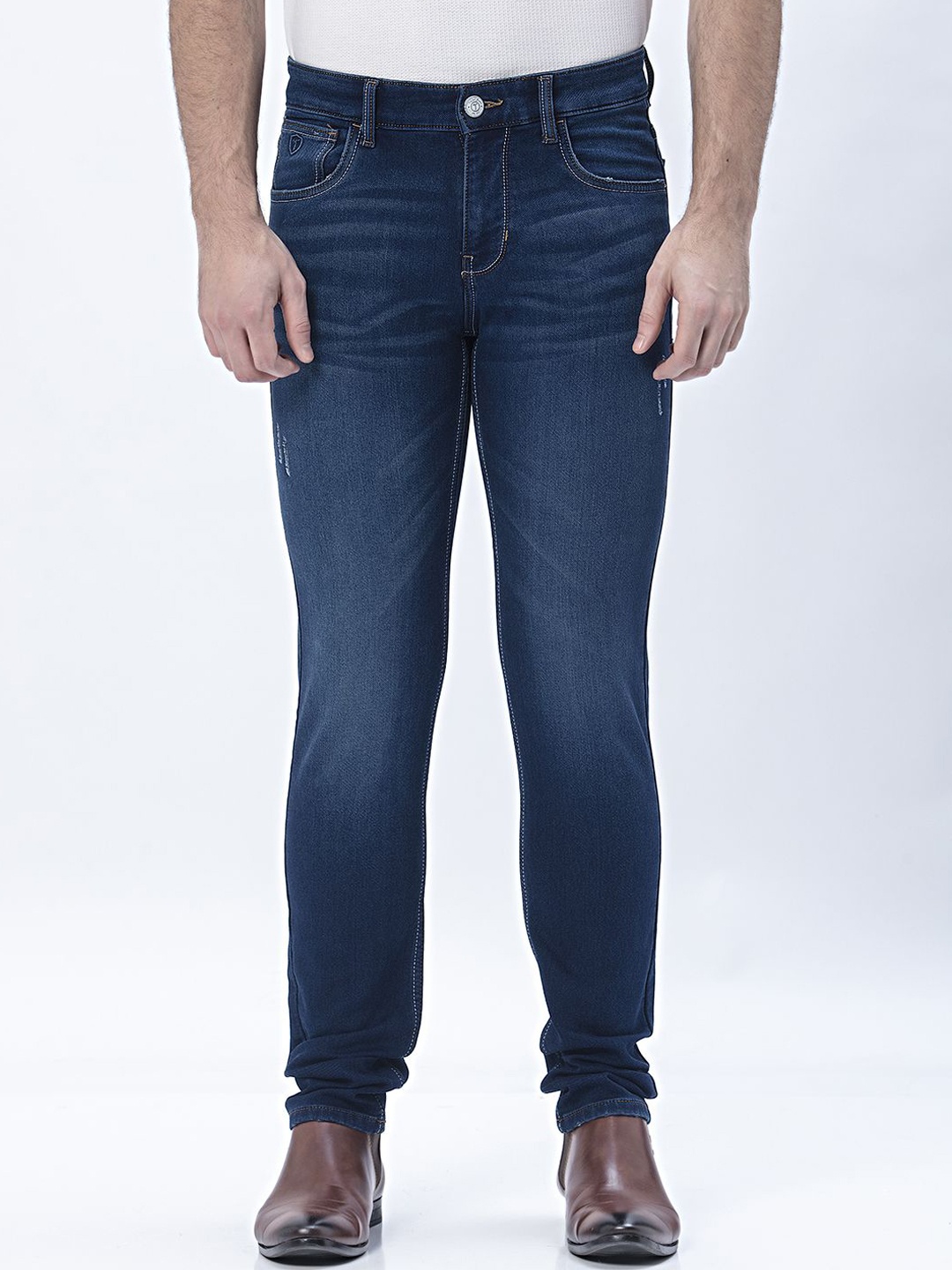 

THINC Men Essence Sculpted Slim-Fit Stretchable, Blue