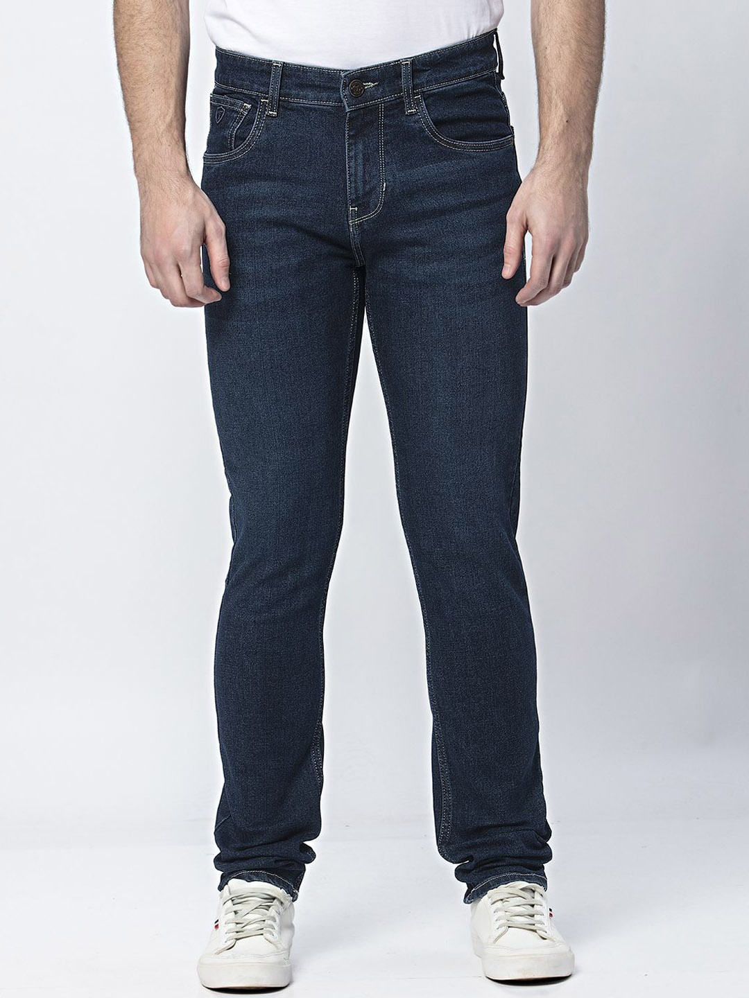 

Thinc Men Slim Fit Zenith Tailored Slim Fit Stretchable Jeans, Blue