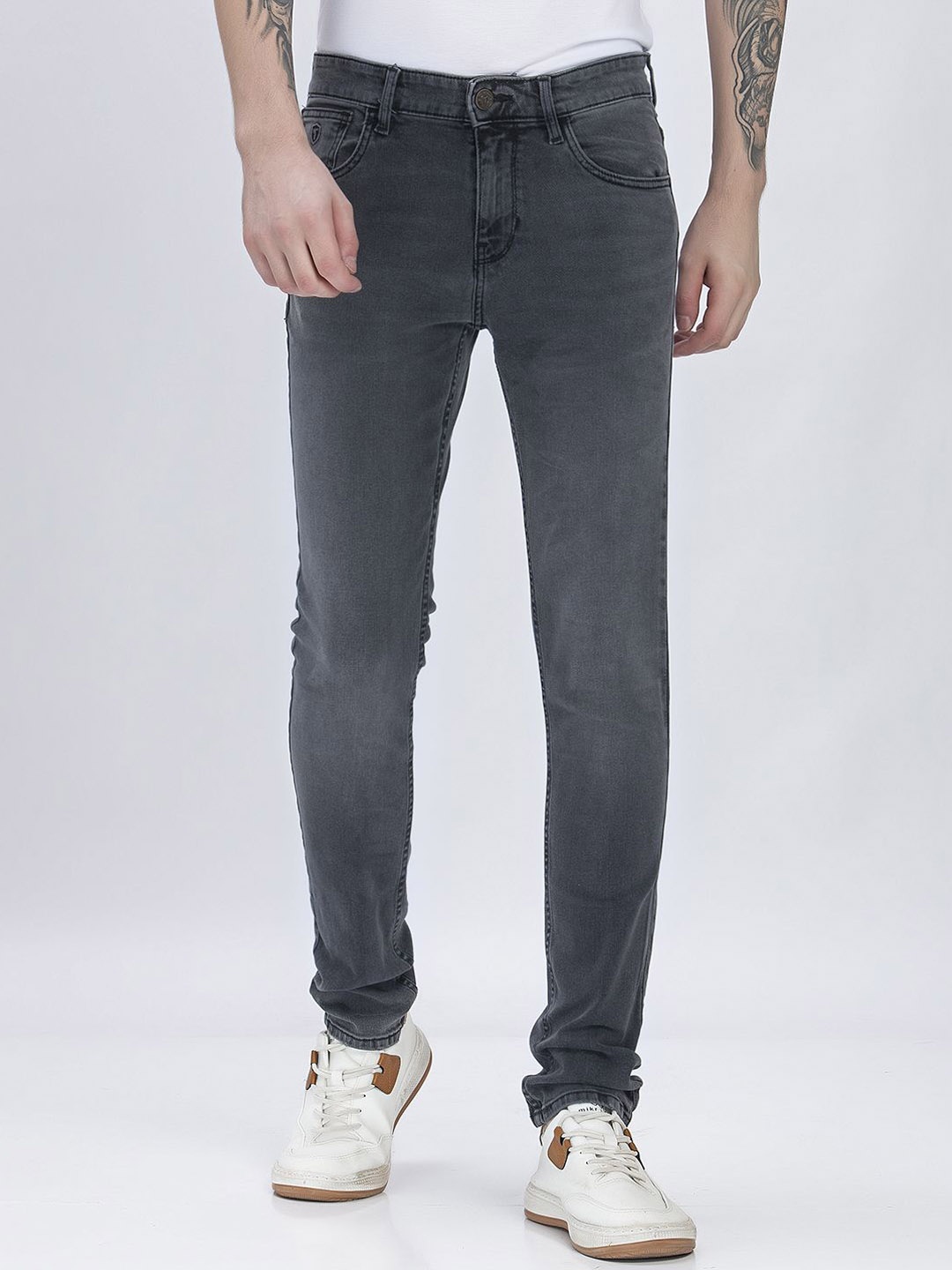 

THINC Men Pitch Prestige Slim Fit Stretchable Jeans, Blue