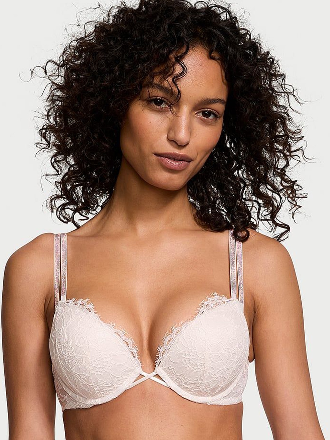 

Victoria's Secret Women Medium Coverage Underwired Lightly Padded Bra, White