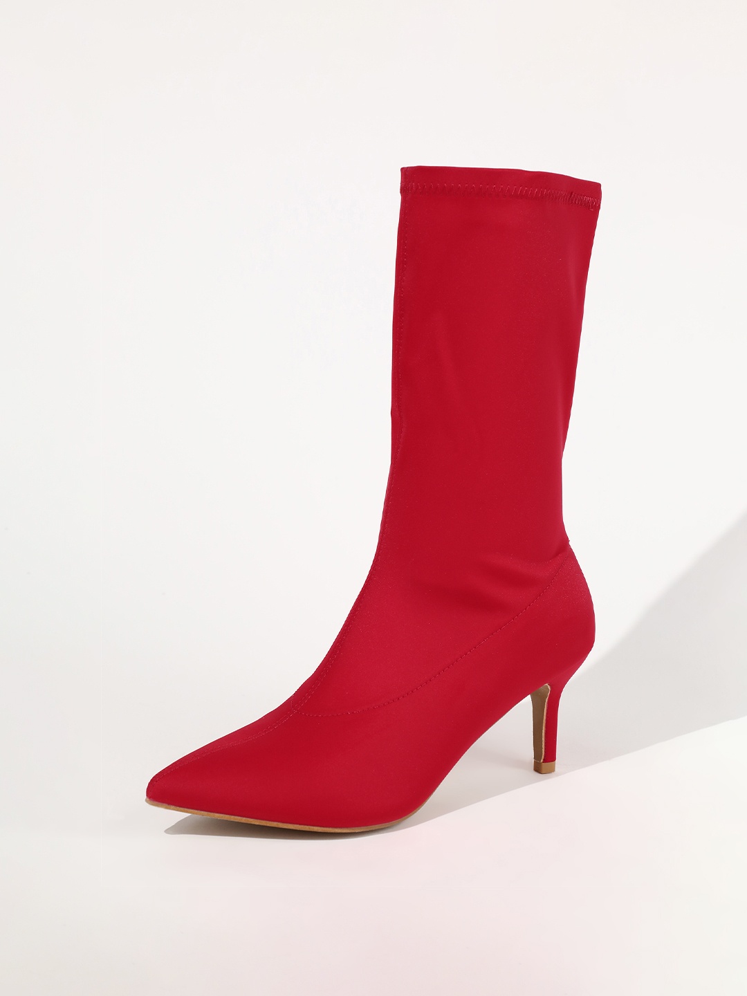 

LULU & SKY Women Triangle Toe Regular Books, Red