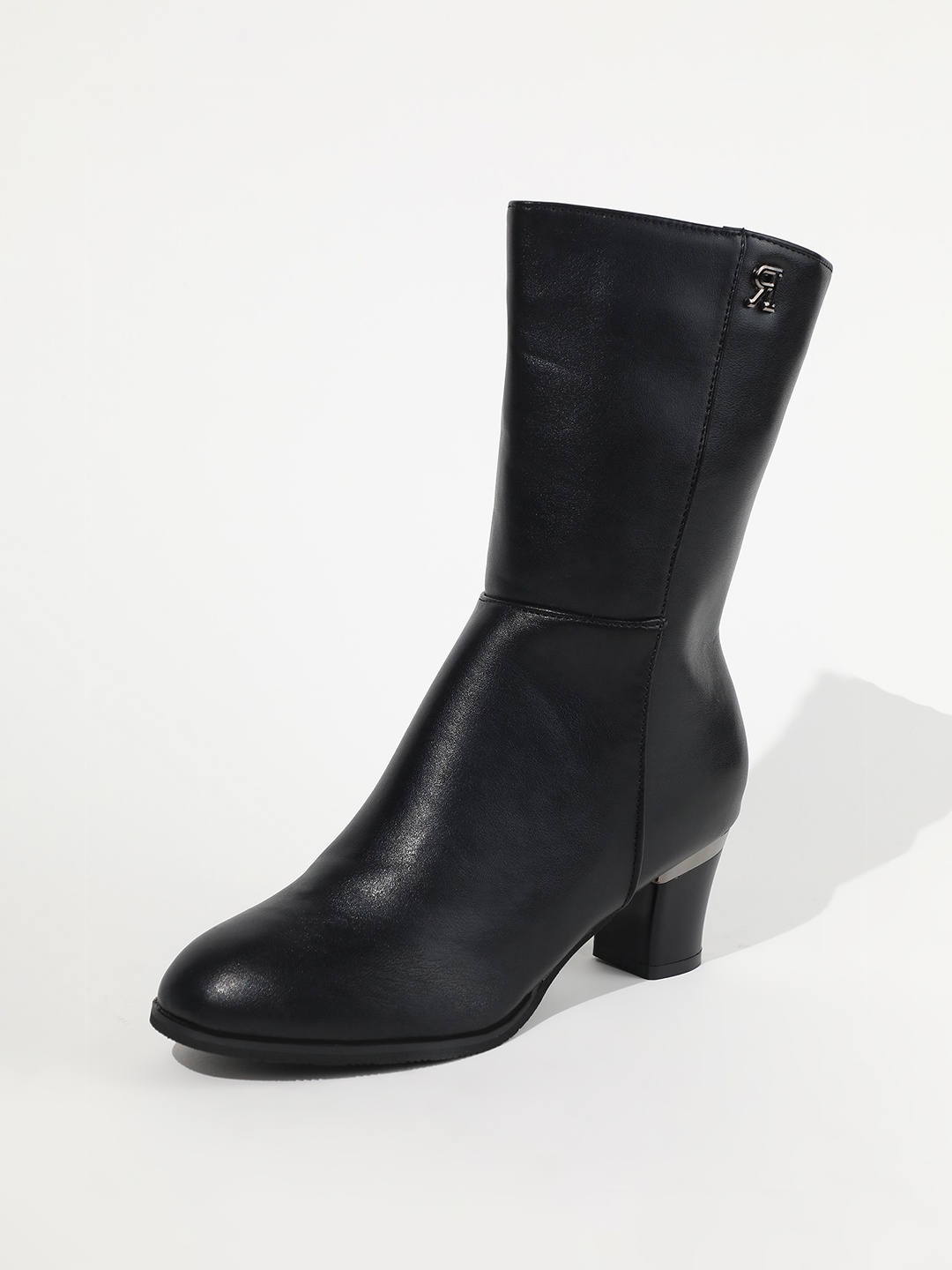 

LULU & SKY Women Block Heeled Chelsea Boots, Black