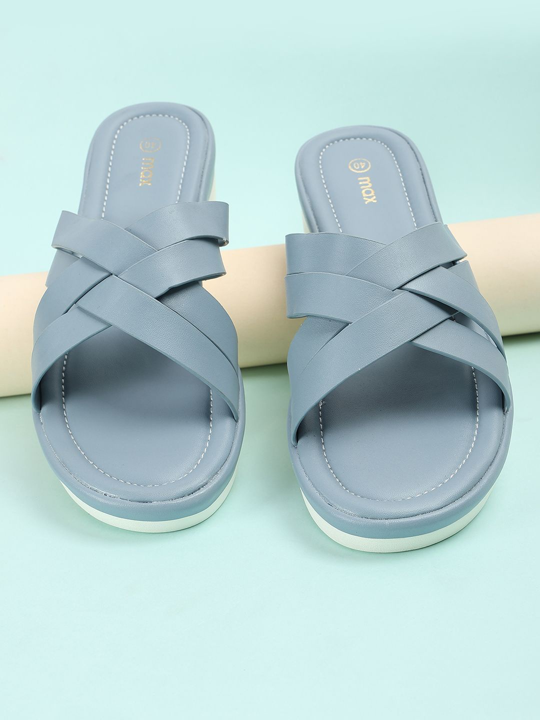 

max Comfort Heel Sandals, Blue