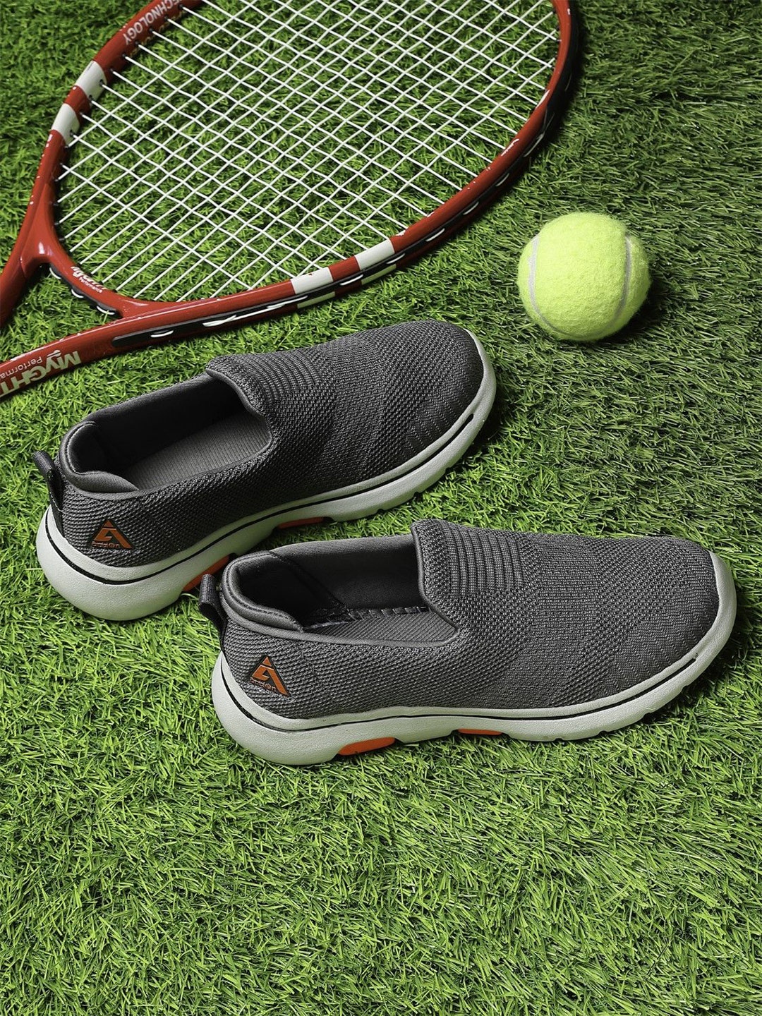 

Action Men Mesh Running Lightweight Non-Marking Shoes, Grey