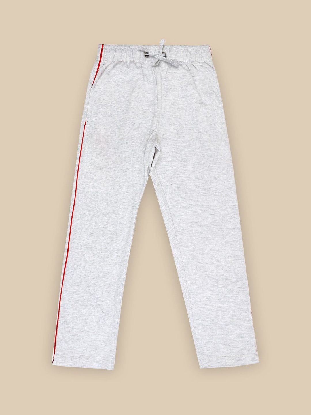 

Kids Ville Boys Striped Mid Rise Lounge Pant, Grey
