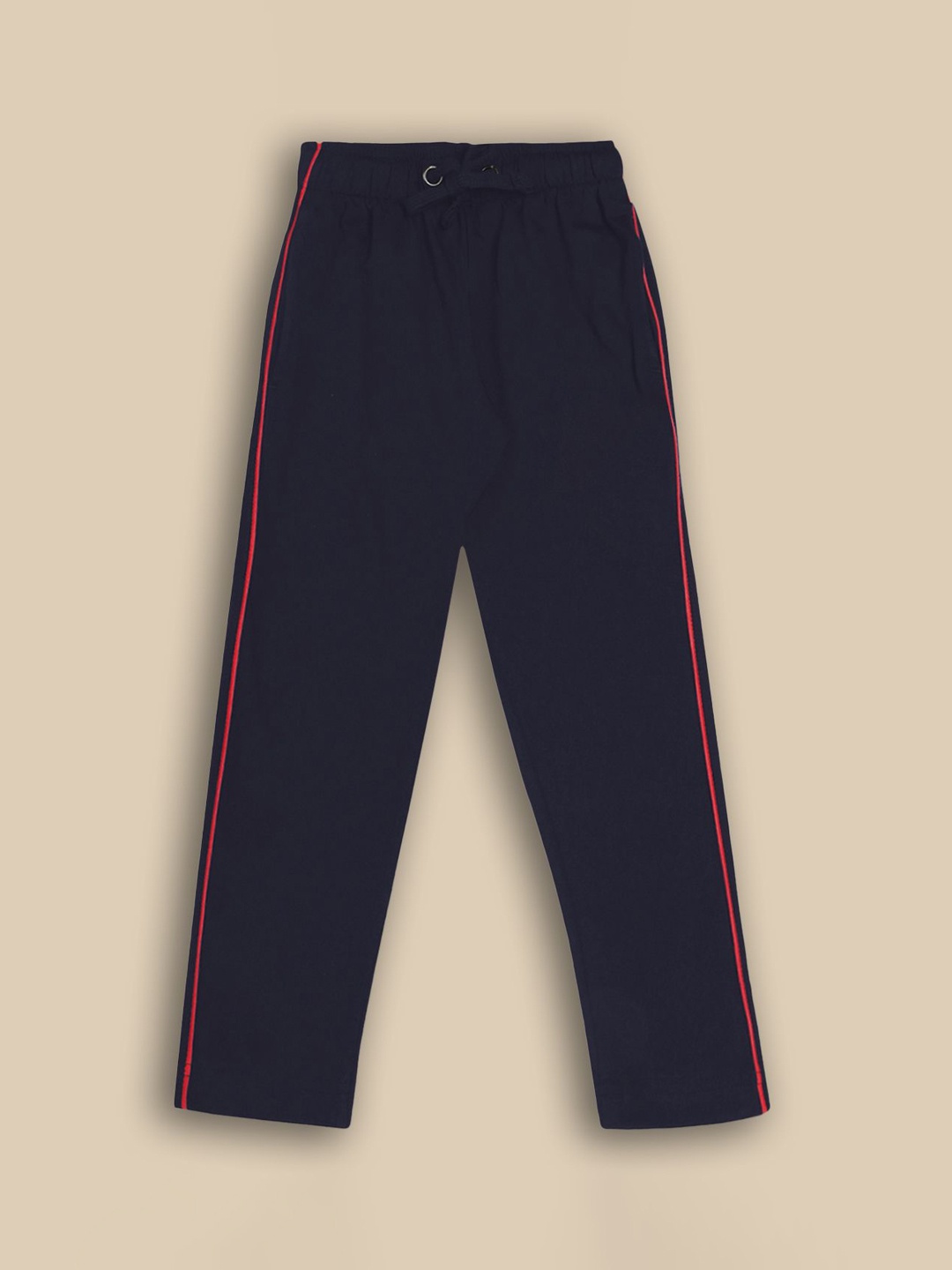 

Kids Ville Boys Pure Cotton Mid Rise Lounge Pants, Blue