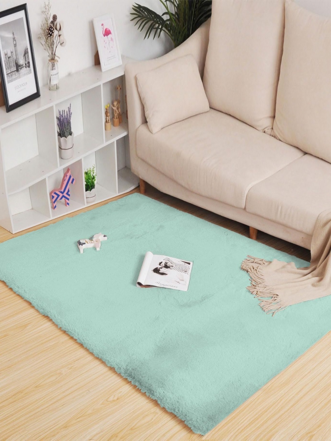 

Innovative Edge Green Rectangle Shaped Anti Skid Carpet