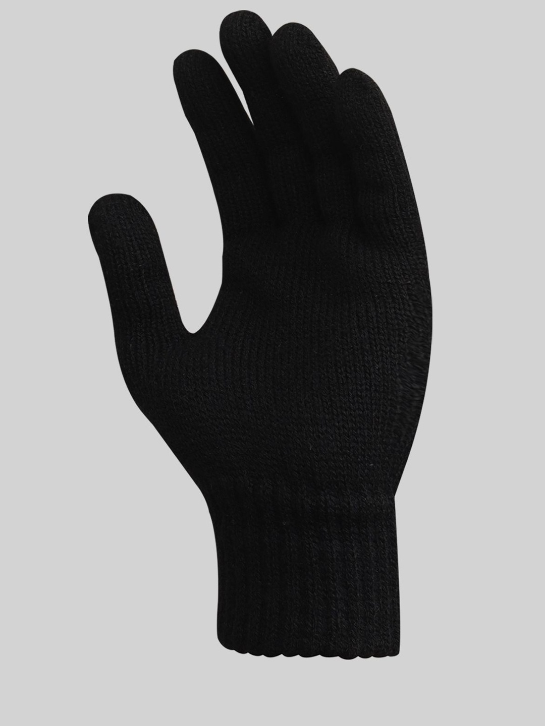

BOLDFIT Unisex Winter Gloves, Black