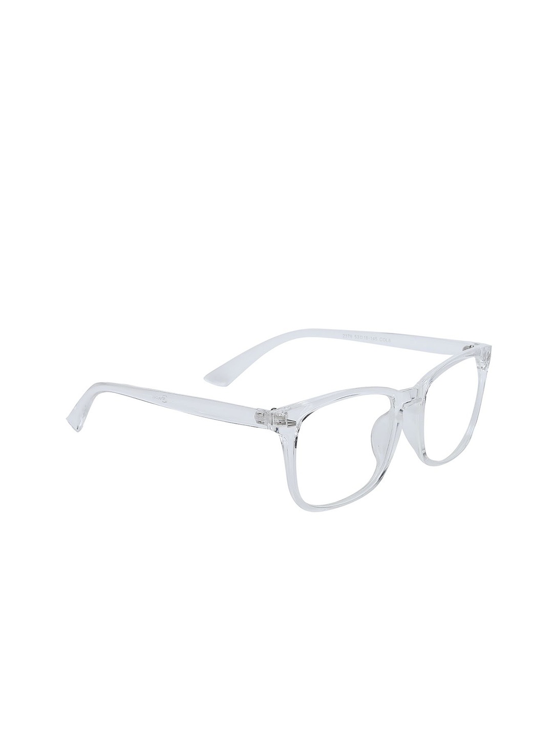

Peter Jones Eyewear Unisex Full Rim Square Frames, Transparent