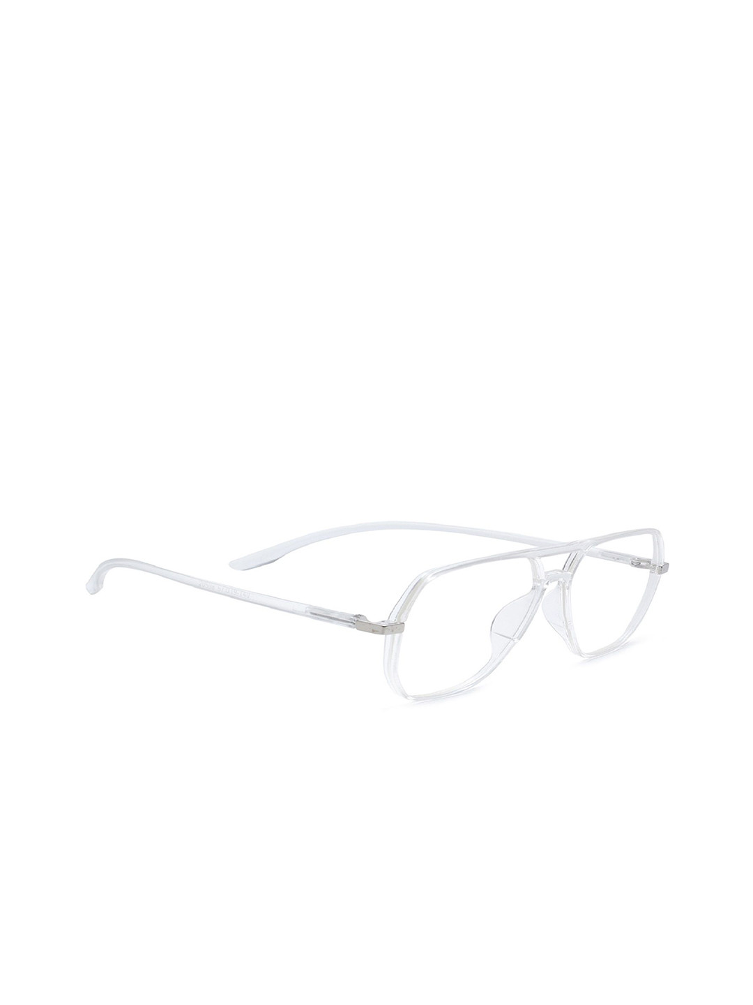 

Peter Jones Eyewear Unisex Full Rim Square Frames, Transparent