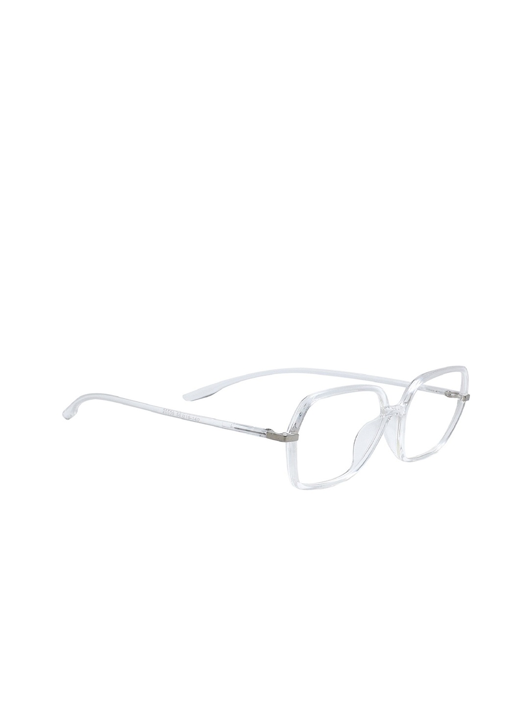 

Peter Jones Eyewear Unisex Full Rim Oversized Frames, Transparent
